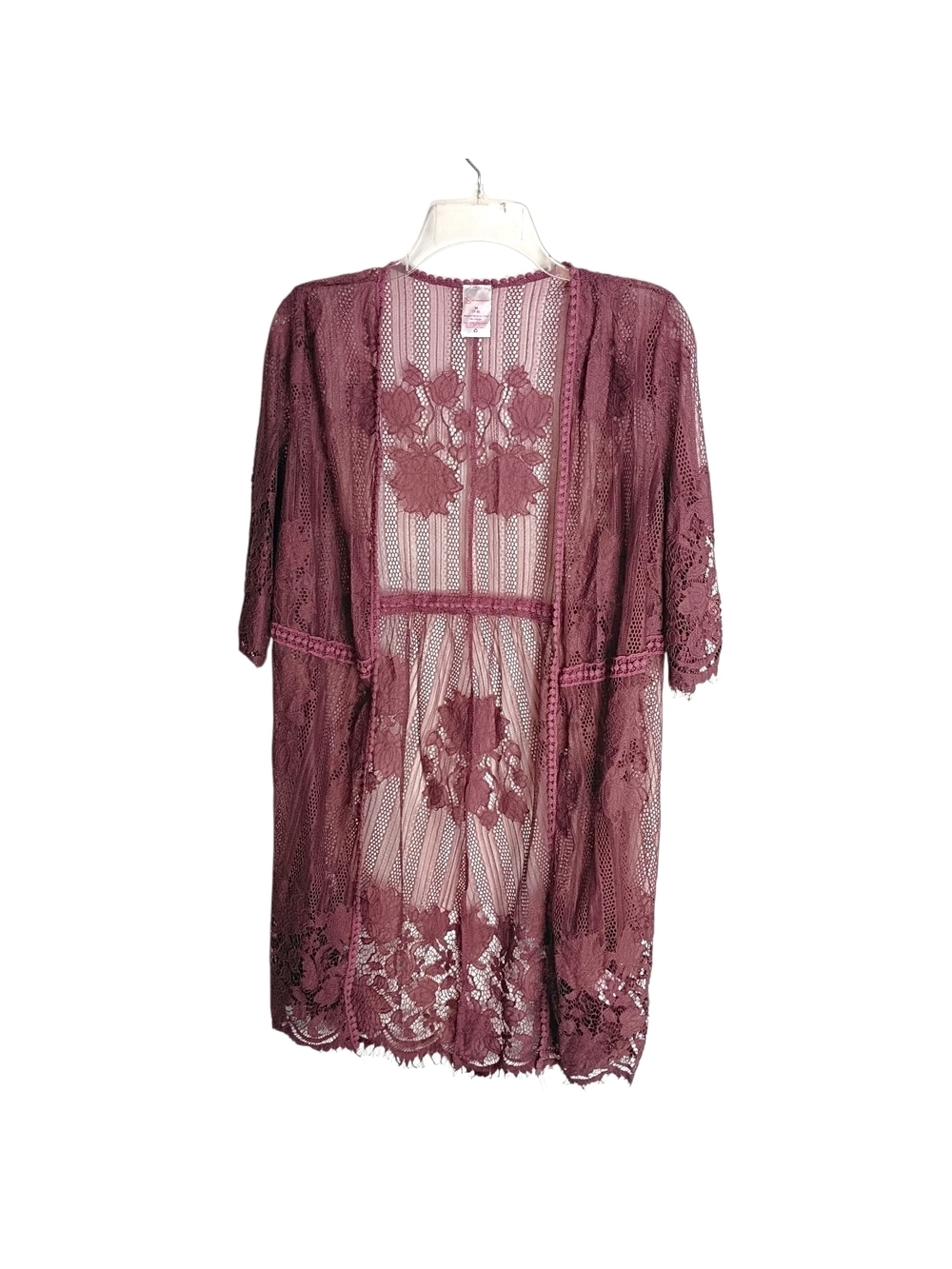 No Boundaries -Sheer Lace Kimono _ Size 7/9